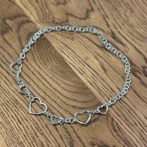 Tiffany & Co. Multi heat chain necklace